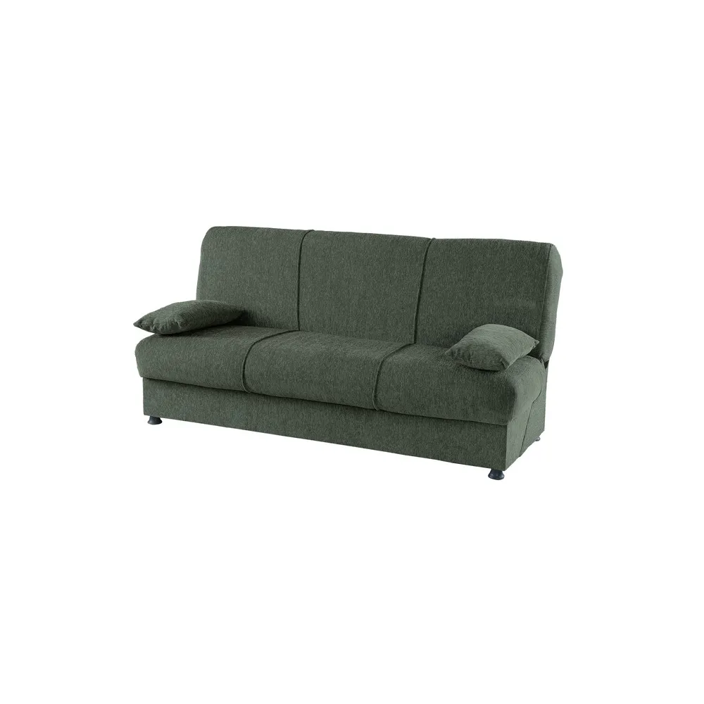 DIVANO PRONTO LETTO COSY 3P BACOS VERDE