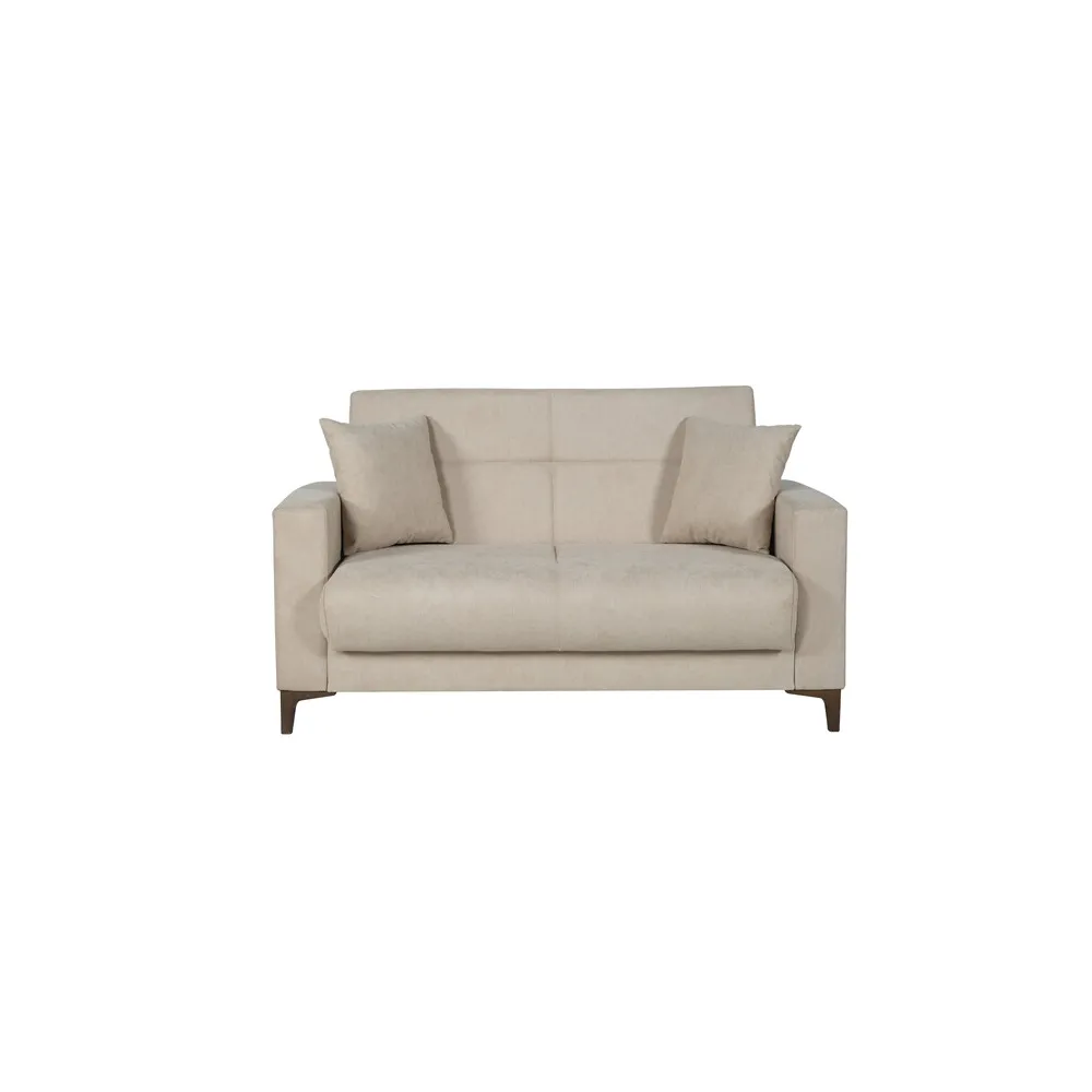DIVANO 2 POSTI C/CASSETTONE BRAVO BACOS BEIGE DIVANO 2 POSTI C/CASSETTONE BRAVO BACOS BEIGE