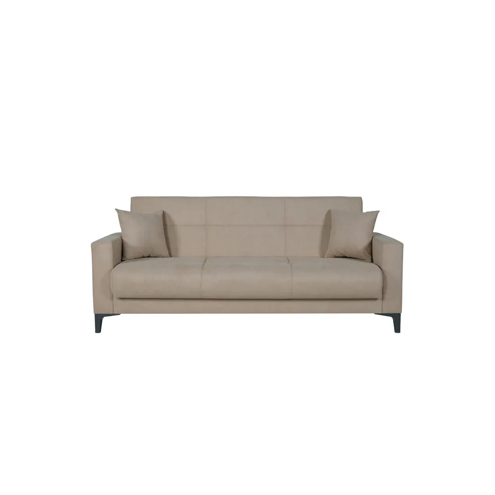 DIVANO PRONTO LETTO BRAVO 3P BACOS MARRONE