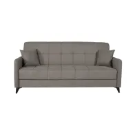 DIVANO PRONTO LETTO SANTI 3P BACOS TORTORA