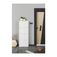 SCARPIERA 4A METALLO CM 50X15X138 BIANCO