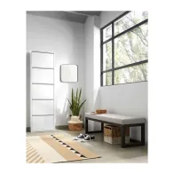 SCARPIERA 5A METALLO CM 50X15X172 BIANCO