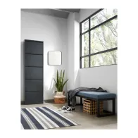 SCARPIERA 5A METALLO CM 50X15X172 NERO