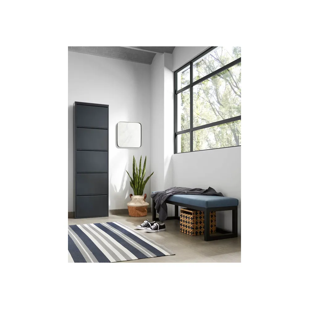 SCARPIERA 5A METALLO CM 50X15X172 NERO