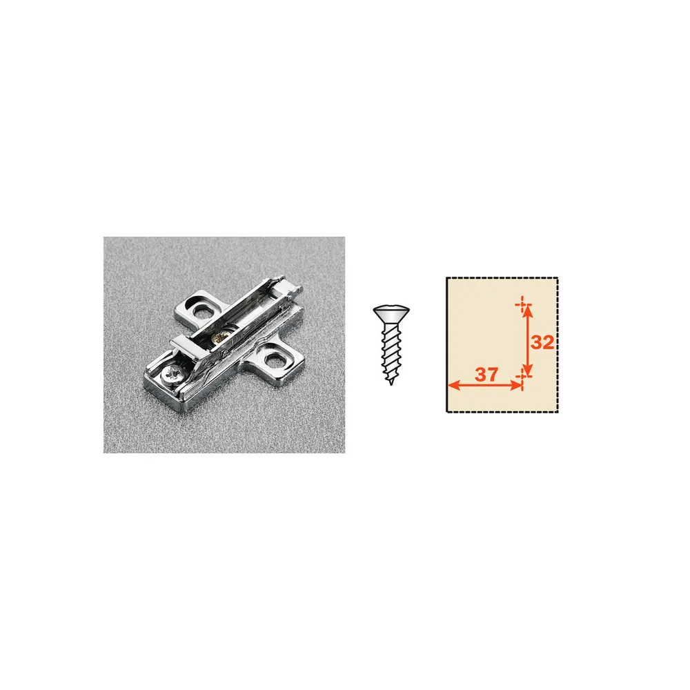 SALICE BASETTA REG P/CERNIERE BAR3R09 H 0 (50 SALICE BASETTA REG P/CERNIERE BAR3R09 H 0 (50