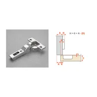 SALICE CERNIERA C2A6G99 F35 COLLO MEDIO 9 110 GRADI (50