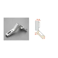 SALICE CERNIERA C2ABM99 COLLO 45 ANG POSIT 94 GRADI (25