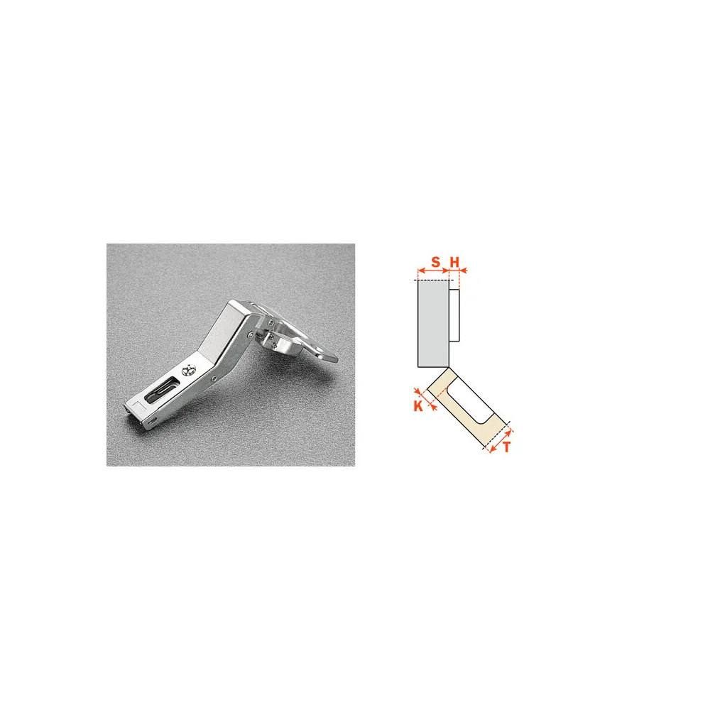 SALICE CERNIERA C2ABM99 COLLO 45 ANG POSIT 94 GRADI (25 SALICE CERNIERA C2ABM99 COLLO 45 ANG POSIT 94 GRADI (25