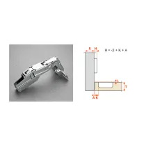 SALICE CERNIERA P/MOBILI C2AFP99 COLLO 17 165 GRADI (50