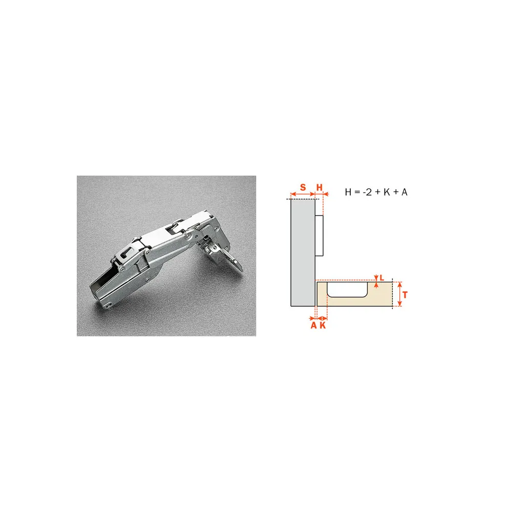 SALICE CERNIERA P/MOBILI C2AFP99 COLLO 17 165 GRADI (50 SALICE CERNIERA P/MOBILI C2AFP99 COLLO 17 165 GRADI (50