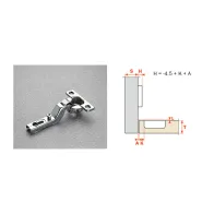 SALICE CERNIERA MINI C6A7S99 COLLO MEDIO 9  94 GRADI (25