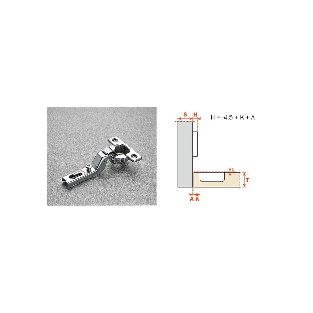 SALICE CERNIERA MINI C6A7S99 COLLO MEDIO 9 94 GRADI (25 SALICE CERNIERA MINI C6A7S99 COLLO MEDIO 9 94 GRADI (25