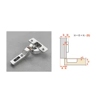 SALICE CERNIERA AMMORTIZ C7A6GE9 COLLO 9 110 GRADI (50