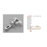 SALICE CERNIERA AMMORTIZ C7A6PE9 COLLO 18 110 GRADI (25
