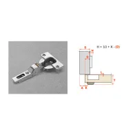 SALICE CERNIERA AUTOMATICA CNA7G99 COLLO  9 94 GRADI (25