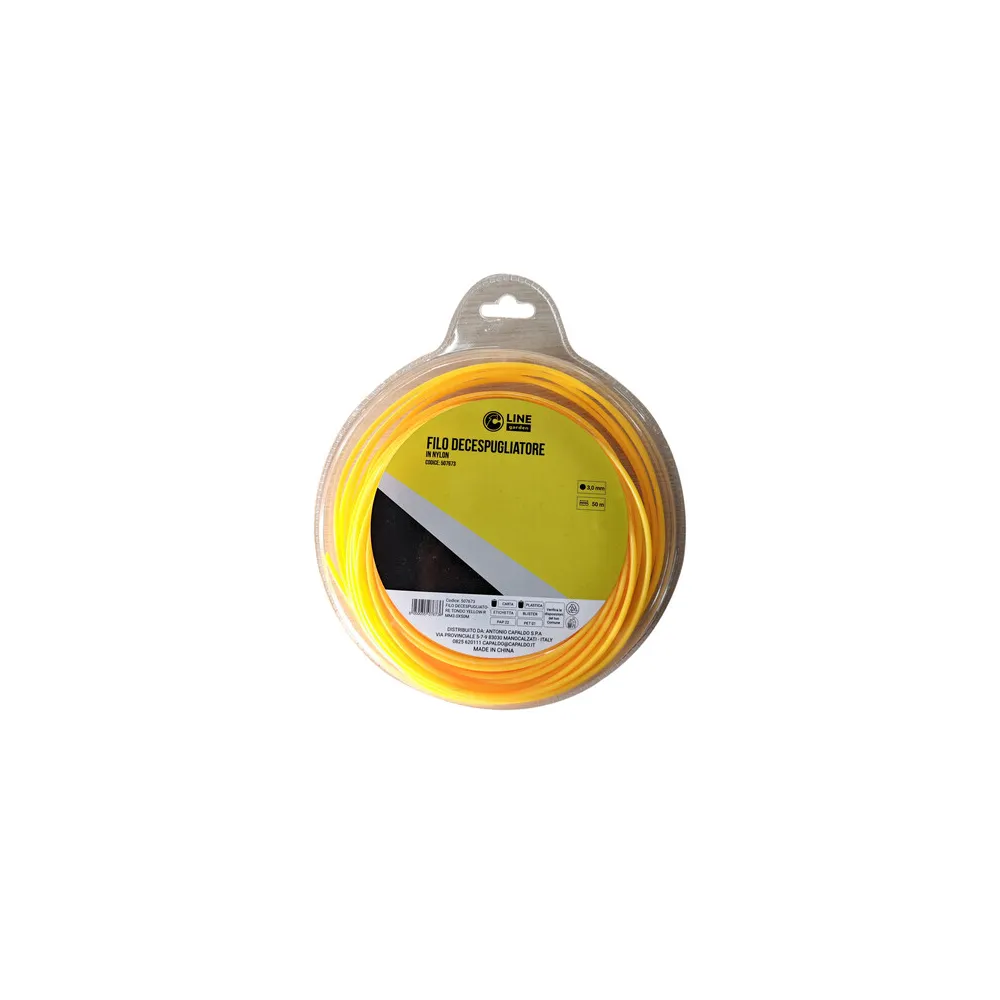 C FILO DECESPUGLIATORE TONDO YELLOW-R MM3.0X50MT