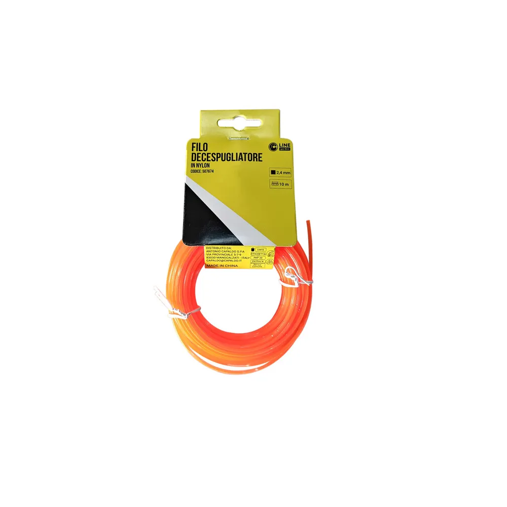C FILO DECESPUGLIATORE QUADRO ORANGE-S MM2.4X10MT