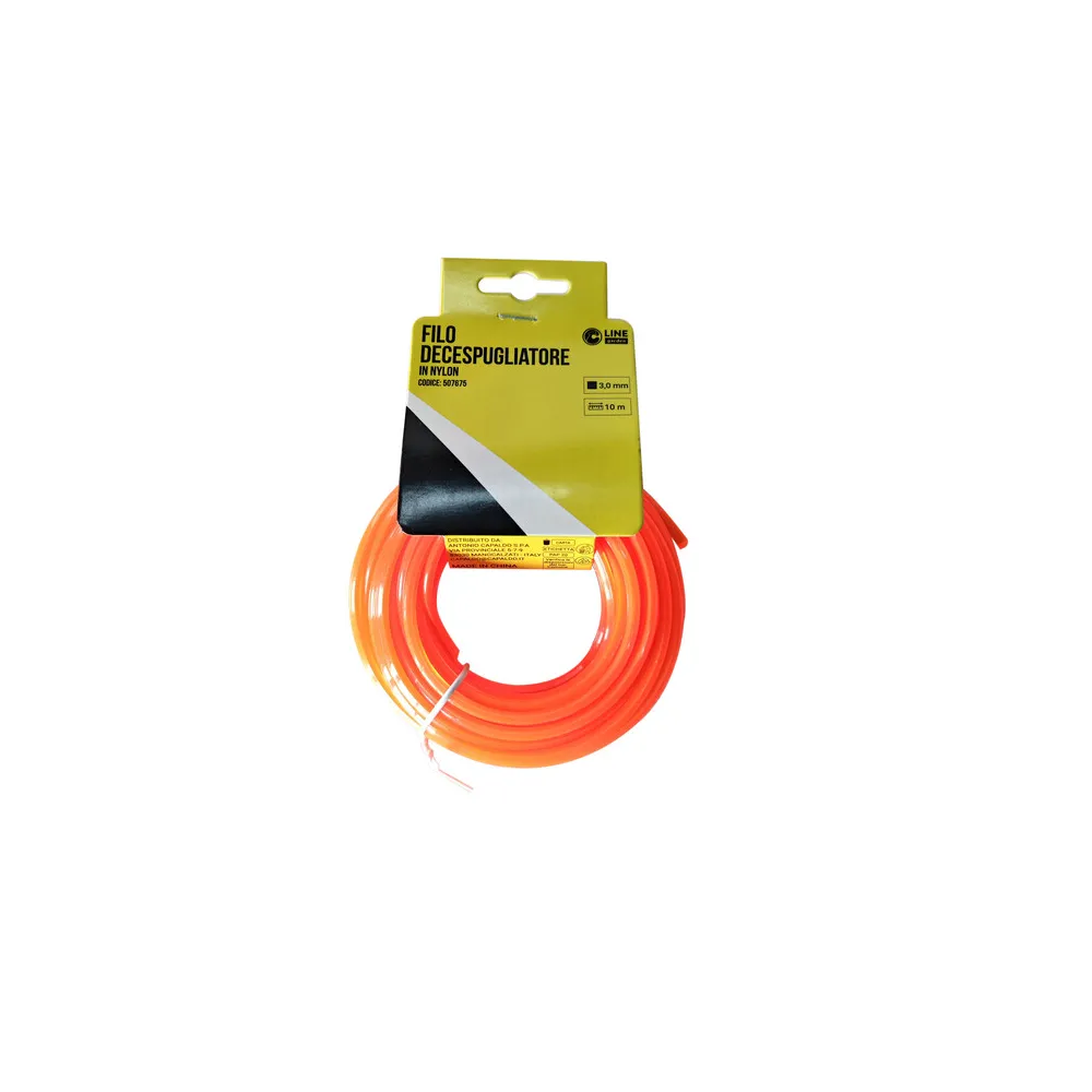 C FILO DECESPUGLIATORE QUADRO ORANGE-S MM3.0X10MT C FILO DECESPUGLIATORE QUADRO ORANGE-S MM3.0X10MT