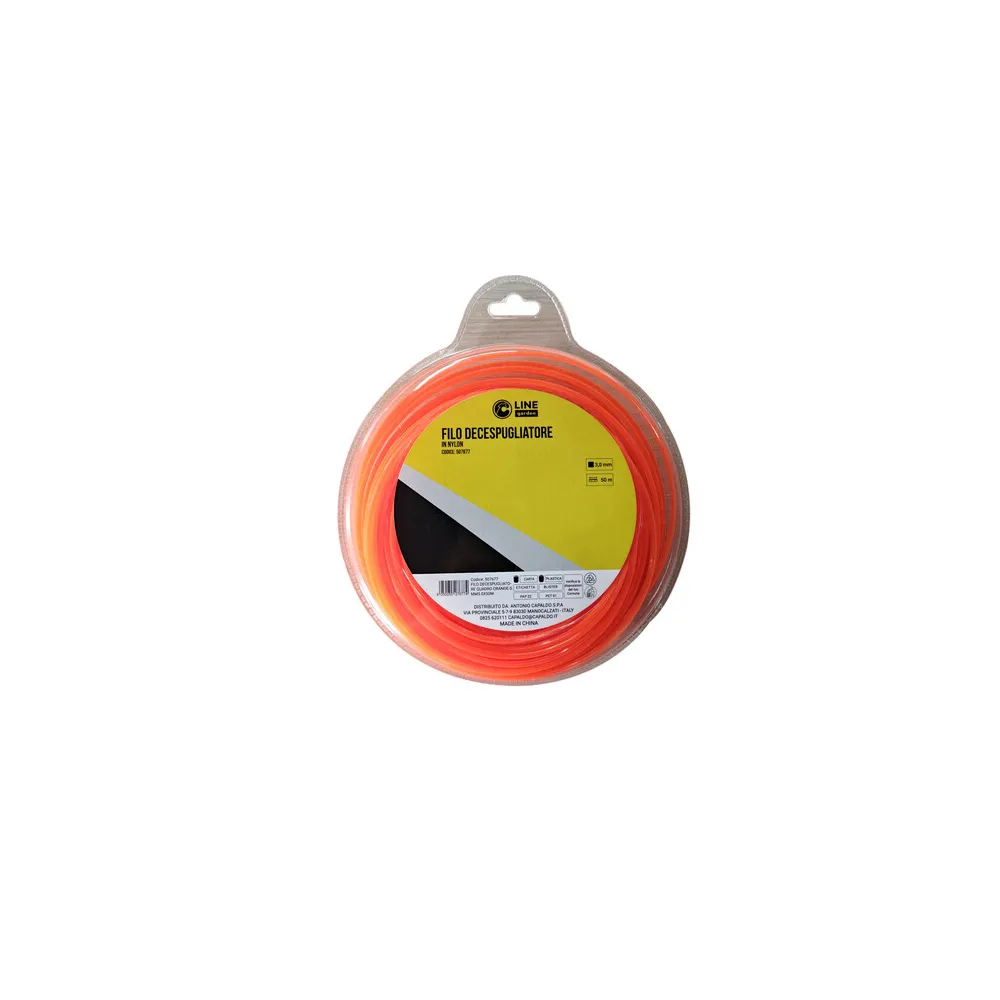 C FILO DECESPUGLIATORE QUADRO ORANGE-S MM3.0X50MT