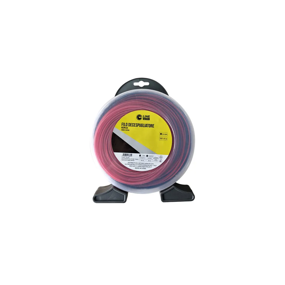 C FILO DECESPUGLIATORE TONDO REDPLUS-R MM2.4X87MT C FILO DECESPUGLIATORE TONDO REDPLUS-R MM2.4X87MT