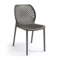 SEDIA ARIA IMPILABILE 47X60XH82CM TORTORA