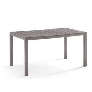 TAVOLO KING 146X86XH74CM TORTORA