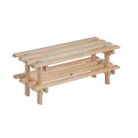 PORTASCARPE COMPONIBILE IN PINO CM 75X25