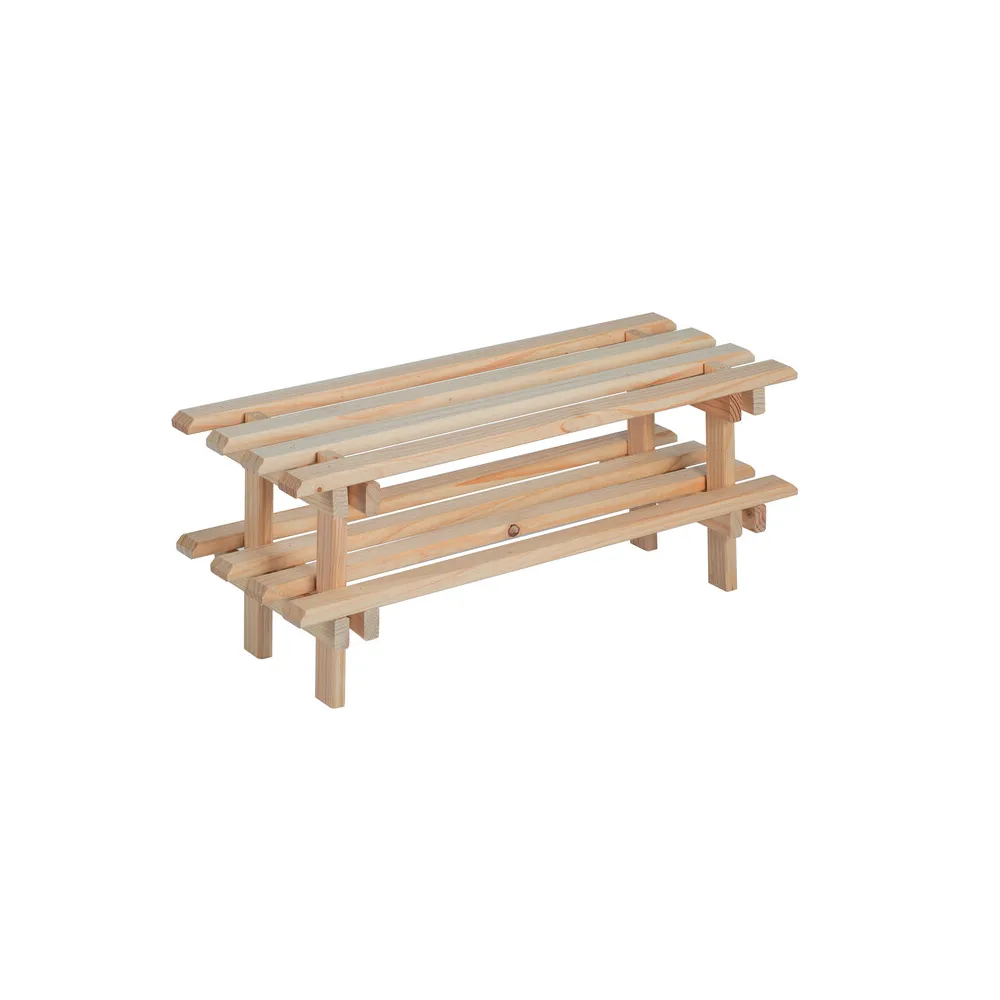 PORTASCARPE COMPONIBILE IN PINO CM 75X25