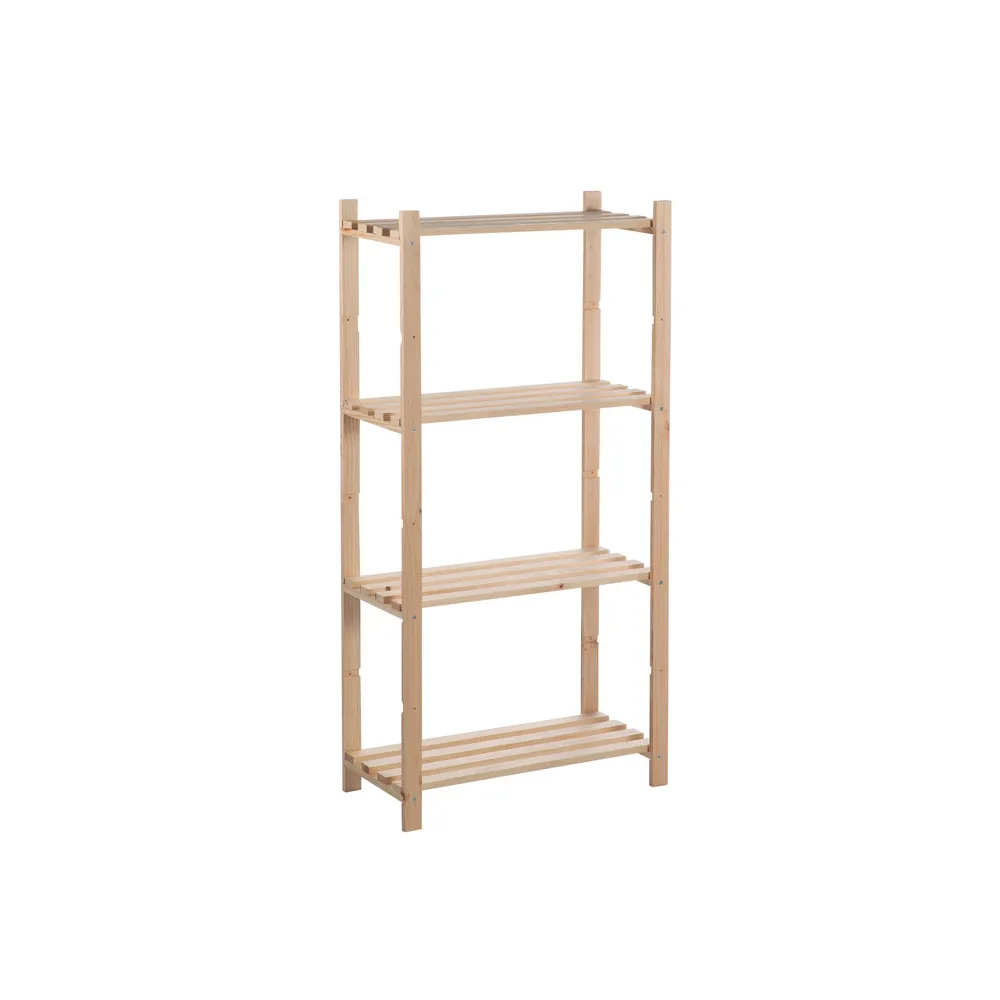 SCAFFALE IN PINO BASICO 4 RIPIANI CM 65X30X131 H SCAFFALE IN PINO BASICO 4 RIPIANI CM 65X30X131 H