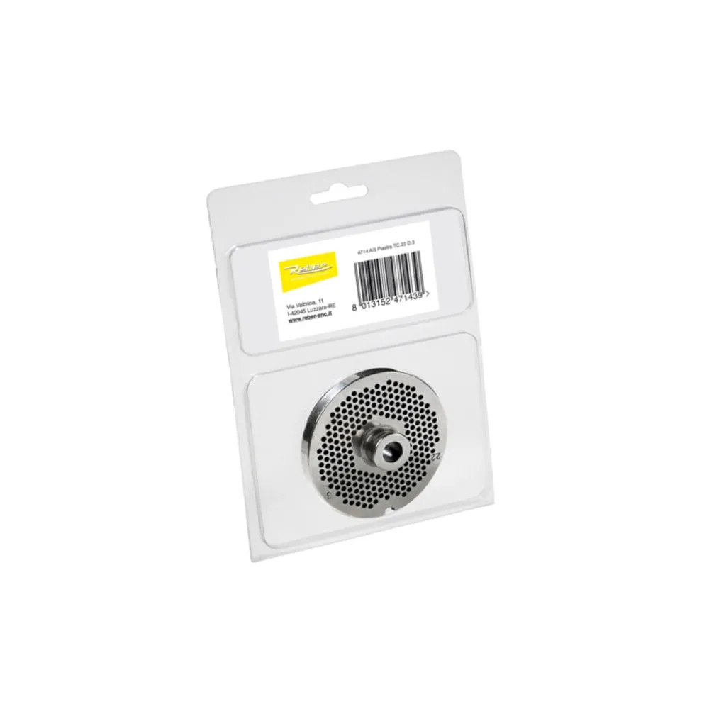 PIASTRA P/TRITACARNE TC 22 FORO 12MM PIASTRA P/TRITACARNE TC 22 FORO 12MM