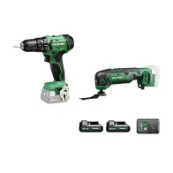 HIKOKI SET TRAPANO+UT.MULTIFUNZIONE KC12HKCV 12V