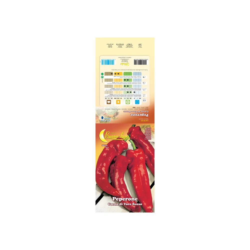 SEMI ORTO PEPERONE CORNO ROSSO (10