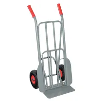 CARRELLO PORTAPACCHI CON PALA RIBALTABILE acciaio verniciato