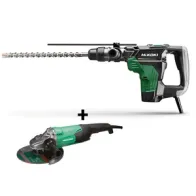 HIKOKI SET MARTELLO DH40MC+SMERIGLIATRICE G23ST