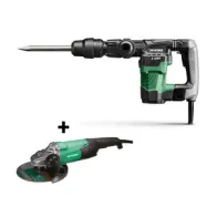 HIKOKI SET MARTELLO DEM H41MB2 + SMERIGL G23ST