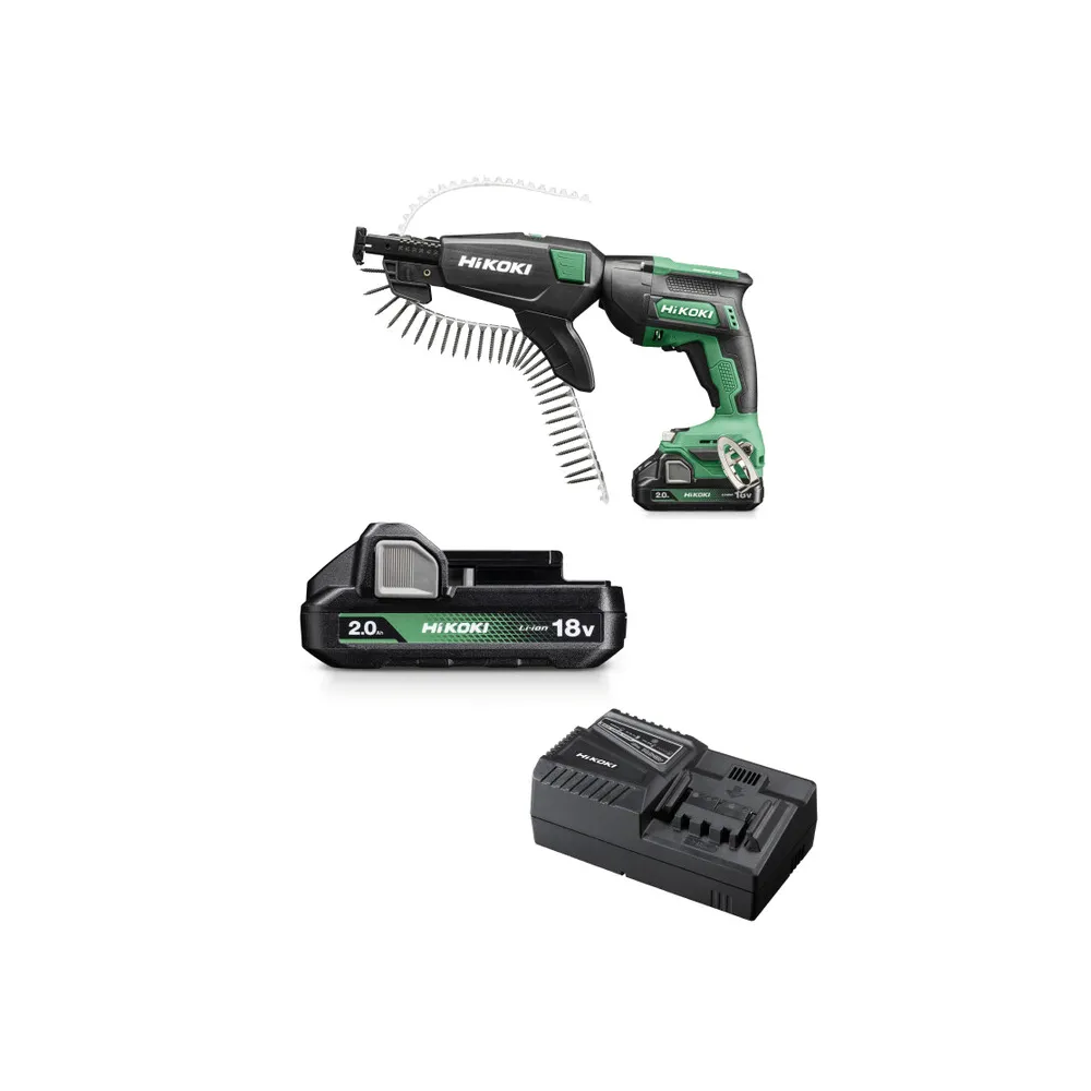 HIKOKI AVVITATORE CARTONGESSO W18DB 18V 10NM + ACC HIKOKI AVVITATORE CARTONGESSO W18DB 18V 10NM + ACC