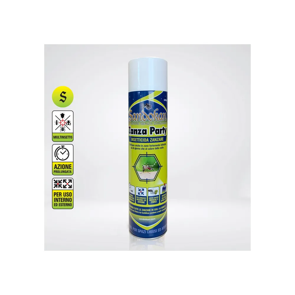 INSETTICIDA ZANZA PARTY 600ML