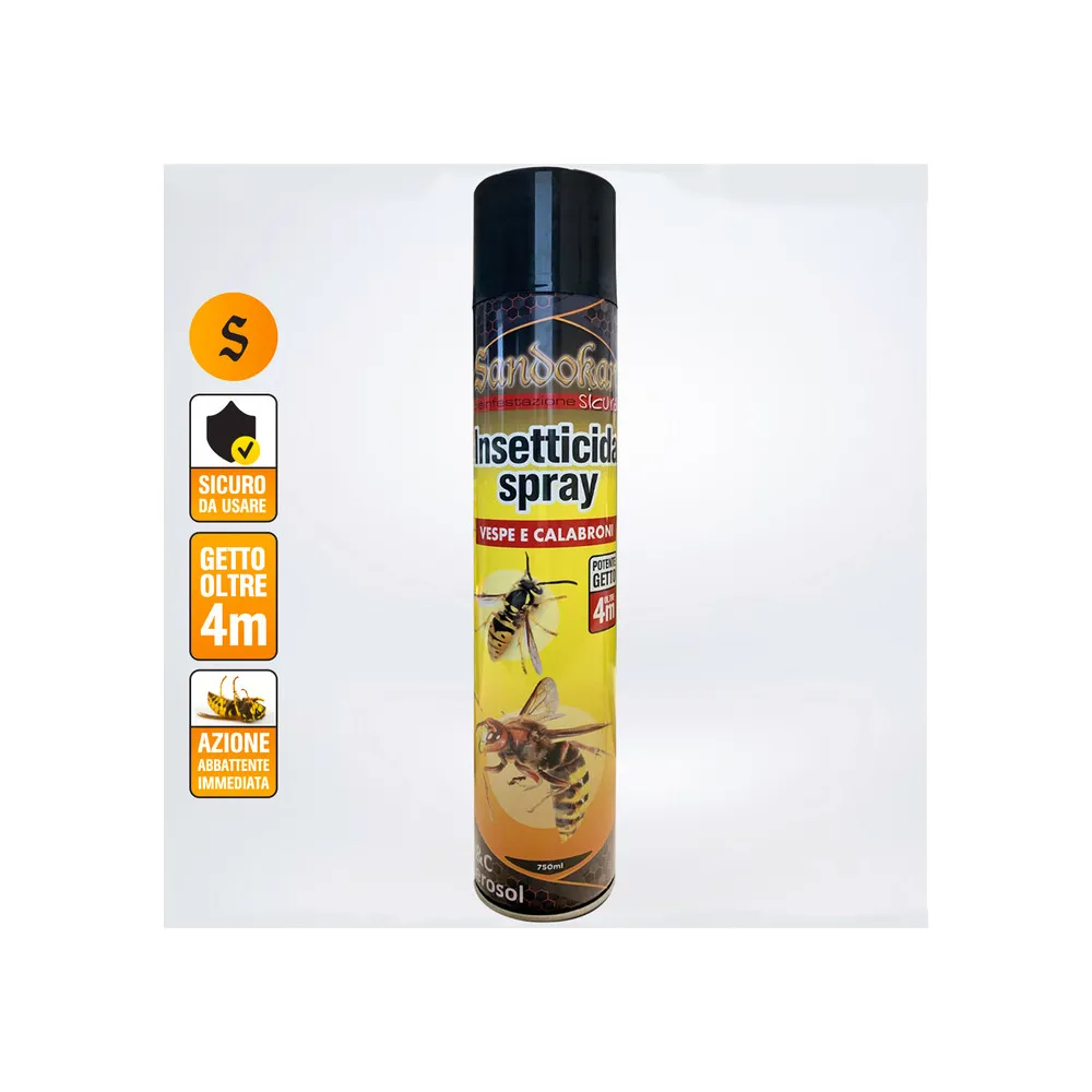 INSETTICIDA VESPE E CALABRONI 750ML