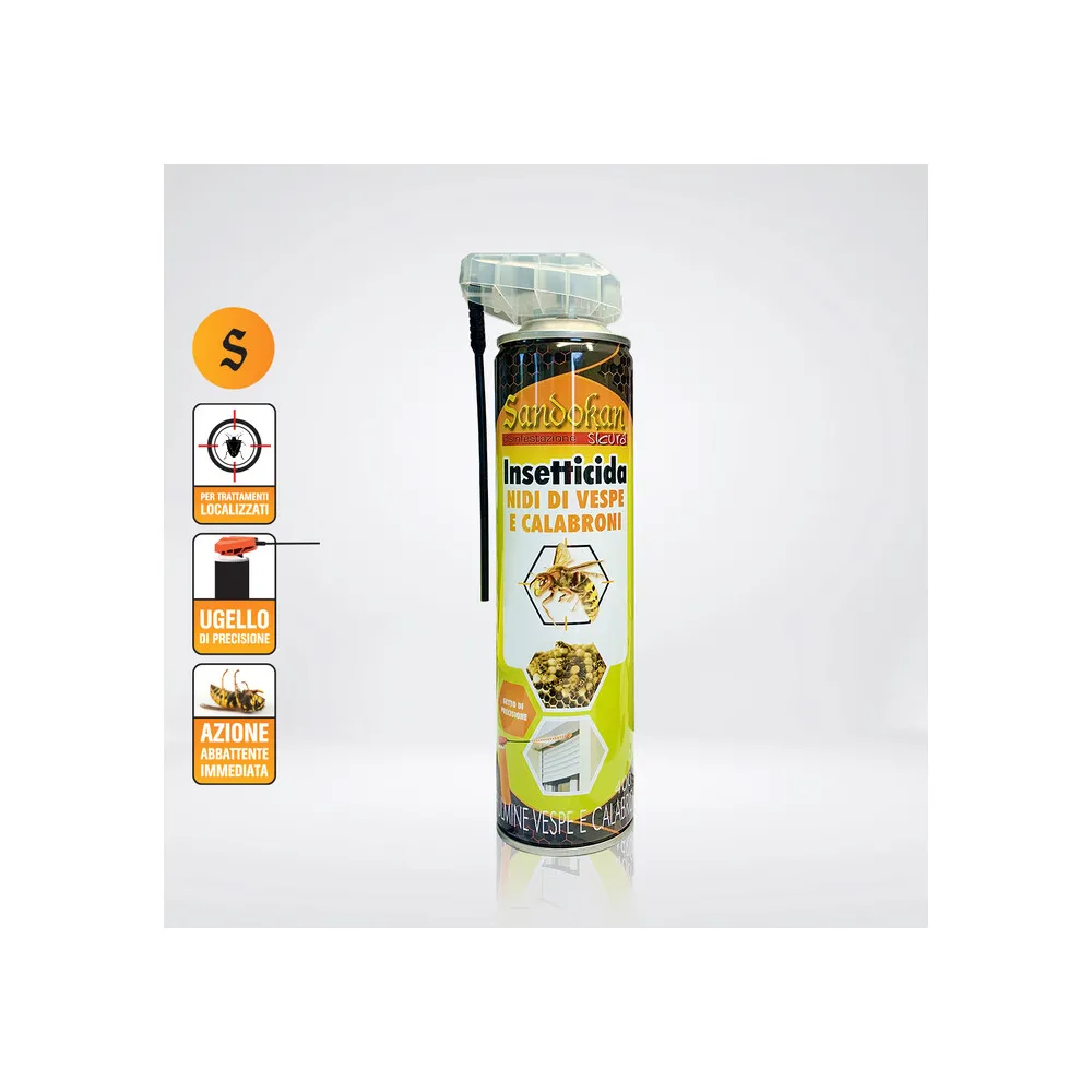 INSETTICIDA NIDI DI VESPE E CALABRONI 400ML (12