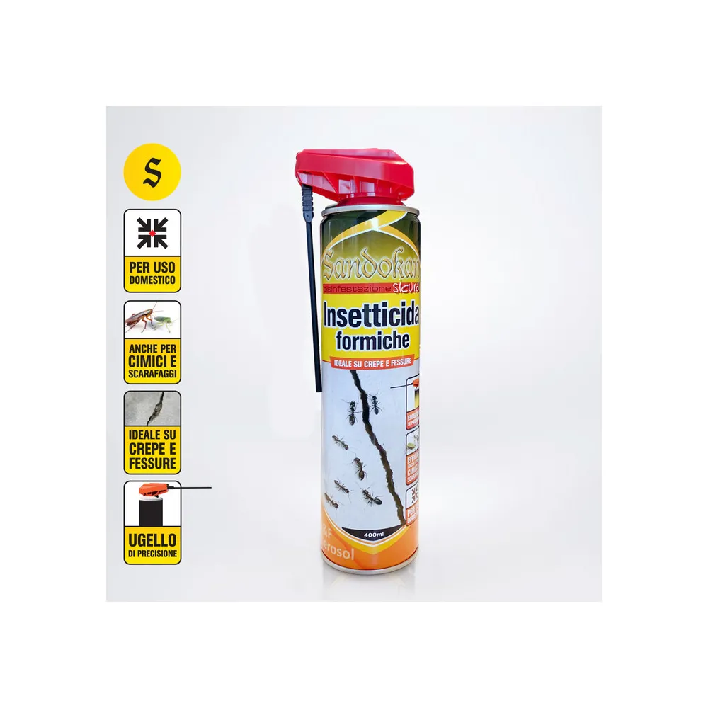 INSETTICIDA FORMICHE E STRISCIANTI 400ML (12