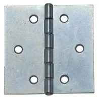 CERNIERA QUADRA IN ACCIAIO ZINCATO mm 100 x 100 - pz. 2