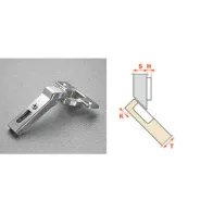 BL CERNIERA SALICE C2ABM99 COLLO 45 2 PZ