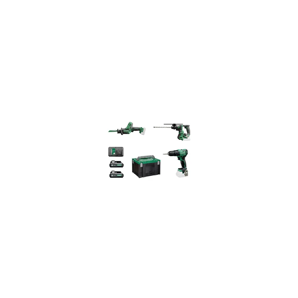 HIKOKI SET TRAPANO+SEGACCIO+TASSEL KC12SKB 12V HIKOKI SET TRAPANO+SEGACCIO+TASSEL KC12SKB 12V