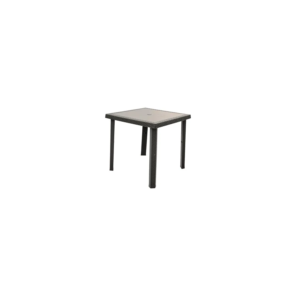 TAVOLO FIGARO RATTAN 80X80XH72CM TORTORA TAVOLO FIGARO RATTAN 80X80XH72CM TORTORA