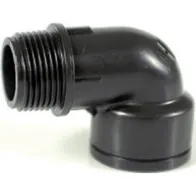 RACCORDO POLIPROP GOMITO 90 MASCH/FEMM 1 (25