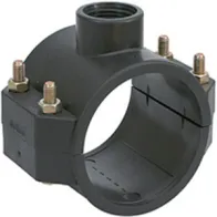 RACCORDO POLIPROP PRESA A STAFFA D 25MMX1/2 F