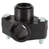 RACCORDO POLIPROP PRESA A STAFFA D 40MMX1/2 F