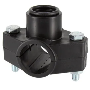 RACCORDO POLIPROP PRESA A STAFFA D 40MMX3/4 F (10