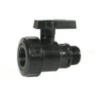 RACCORDO POLIPROP VALVOLA A SFERA MF 11/4 (5