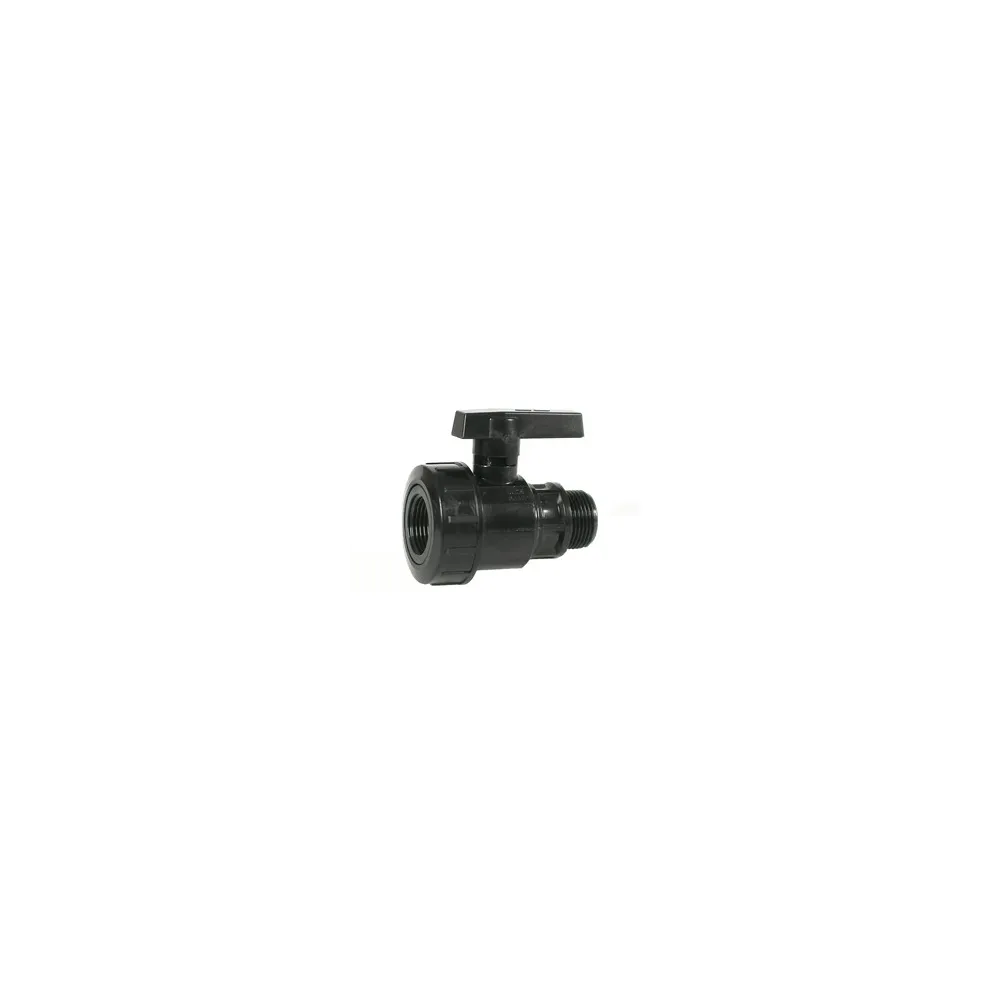 RACCORDO POLIPROP VALVOLA A SFERA MF 11/4 (5